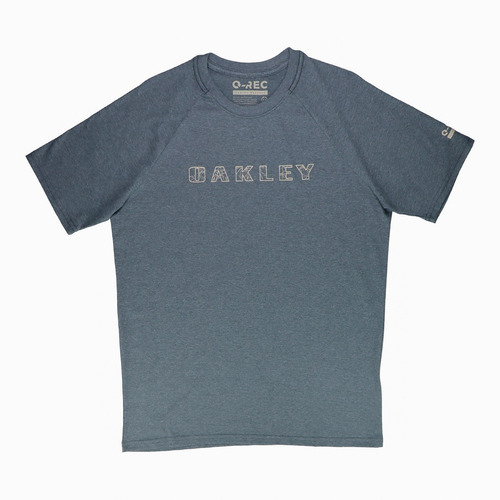 Camiseta Masculina Oakley Linha O-rec Cinza Lancamento