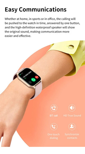 Imagen 2 de 10 de Relojes Mujer Hombre Smartwatch Pulsometro Oximetro Dama Gps