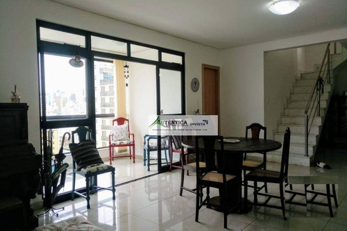 Imagem 18 de 23 de Cobertura Com 4 Dormitórios À Venda, 294 M² Por R$ 2.100.000 - Funcionários - Belo Horizonte/mg - Co0232