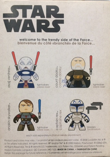 Mx77 Star Wars Mighty Muggs: Obi-wan Kenobi (Usado)