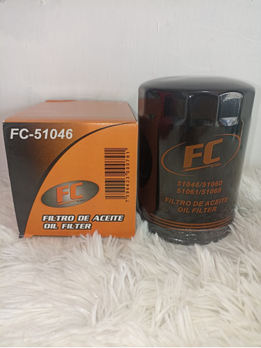 Filtro De Aceite Fc Chevrolet Silverado 5.7 Cheyenne C1500 