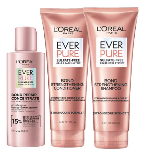 Shampoo L'Oréal Ever Pure Ever Pure Bond Strengthening
