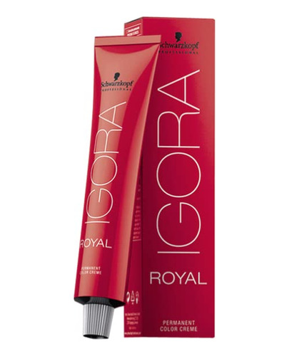 Tinte Permanente Para El Cabello Igora Royal 7-24, 2 Onzas (