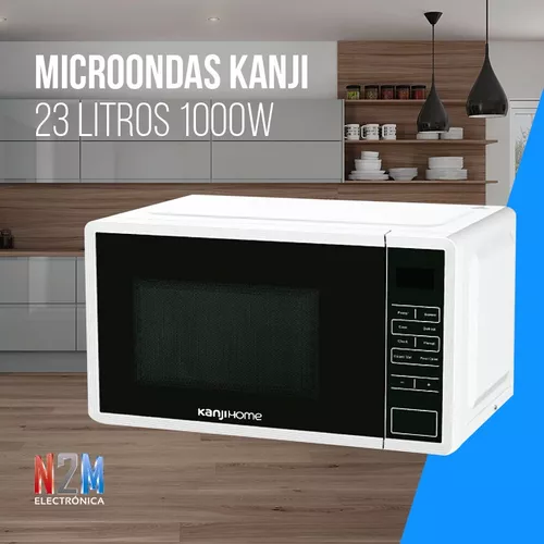 Microondas Kanji 1000w 23 Litros Coccion Express - $ 69.980,51