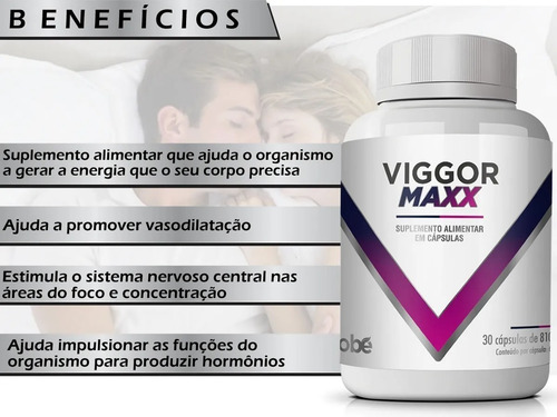 Imagem 3 de 5 de Viggor Maxx Estimulante Sexual! O Melhor Do Mercado!