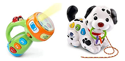 Vtech Linterna De Color Spin And Learn Exclusiva De Amazon,