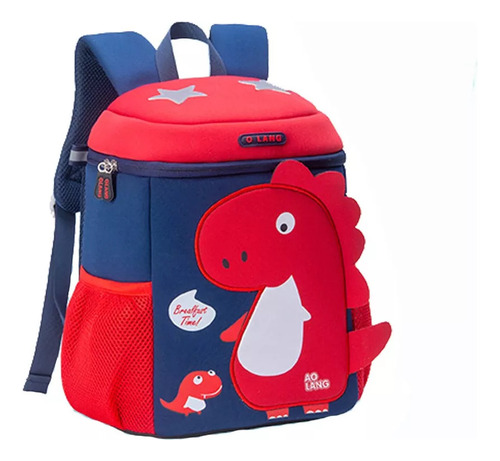 Mochila Infantil For Bebé, Guardería, Colegio, Animal Dinosa