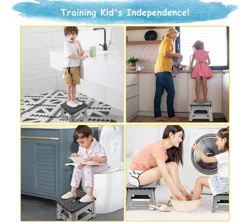 Taburete De Baño Infantil Para Niños Y Bebés - Para...