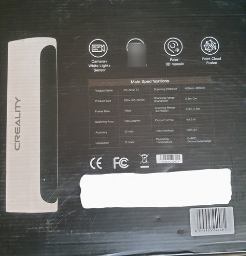 Escaner 3d Creality Cr-01