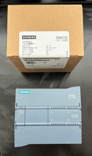 Plc Siemens S7-1200 Cpu 1214c Dc/dc/dc