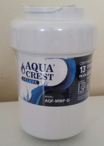 Filtro Nevera Ge Marca Aqua Crest Modelo Aqf-mwf-d