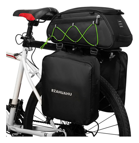 Bolsa De Bicicleta 3 En 1 Para Maletero, Alforja Impermeable