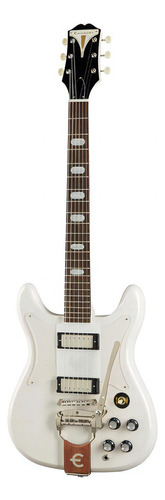 EpiPhone Crestwood Custom Pow Tremotone Guitarra Eléctrica Color Blanco Orientación De La Mano Diestro