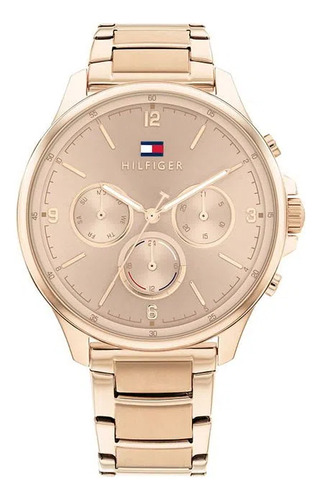 Reloj Tommy Hilfiger Para Mujer 1782453 Ss Color de la malla Rosé Color del bisel Rosé Color del fondo Rosé