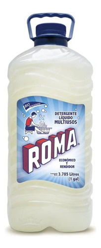 Detergente Líquido Para Ropa Roma 1 Galón
