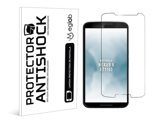 Protector De Pantalla Antishock Motorola Nexus 6