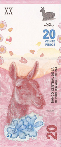 Argentina  20 Pesos 2017