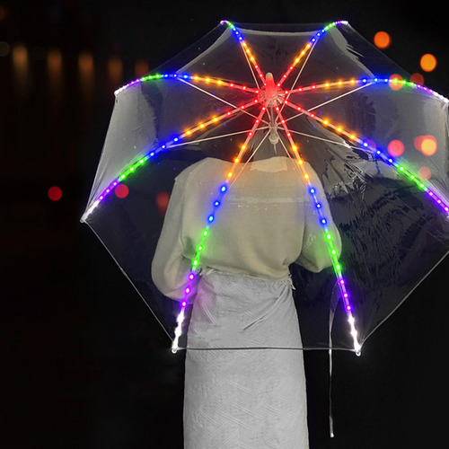 Cr Led Transparente Iluminado E Moderno Para Mochileiros E