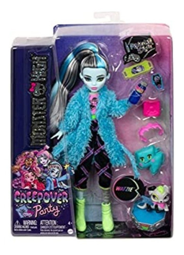 Muñeca Monster High Frankie Stein Fiesta De Pijamas.