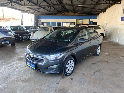Imagem 1 de 11 de Chevrolet Gm Prisma Lt 1.4 Cinza 2018