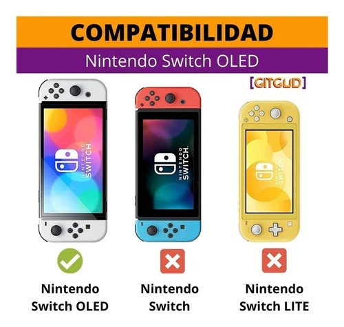 Lamina Mica Vidrio Templado Nintendo Switch Oled