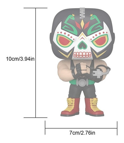 Funko Pop Bane 412 Batman 409 Dia Muertos Paquete Protector