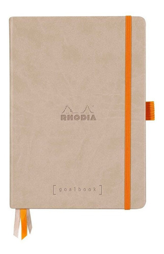  Rhodia The Essential Color Box 118775C 240 folhas  dot 1 assuntos unidade x 1 21cm x 15cm cor bege