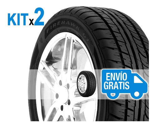 Kit 2u 185/55 R15 82v Firehawk Gtv Firestone Envío $0
