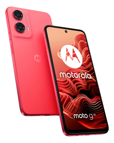 Celular Motorola Moto G35 4gb 256gb Led 50mp 16mp Naranja