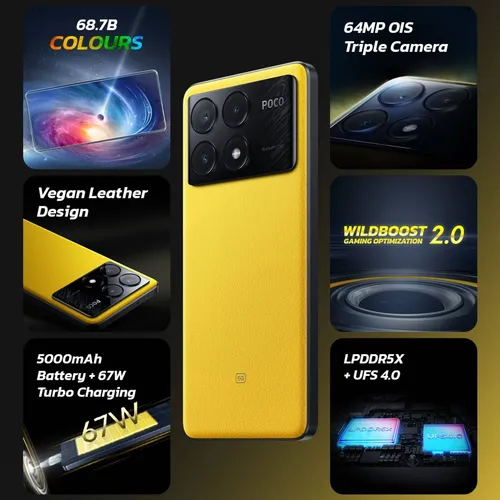 Xiaomi Poco X6 Pro 5g 2311drk48g 12gb 512gb Dual Sim Duos