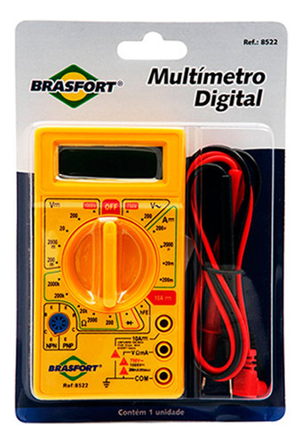 Multimetro Digital Brasfort 8522