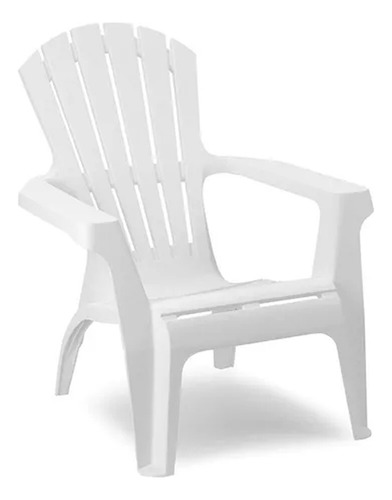 Silla De Jardín Negra Pvc Dolomiti - Mundo Trabajo