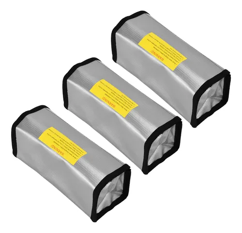 Borsa Di Sicurezza Ignifuga E Antideflagrante Per Batterie LiPo - Scatola Organizer Per Immagazzinaggio