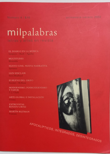 Revista Mil Palabras (primavera-verano 2002)