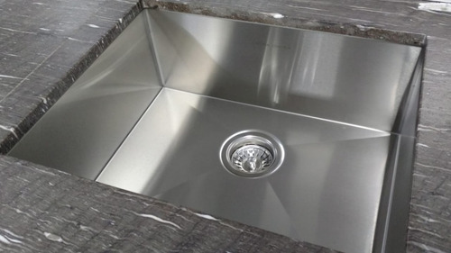 Cuba Inox Quadrada Gourmet Com Válvula 60 X 40 Cm