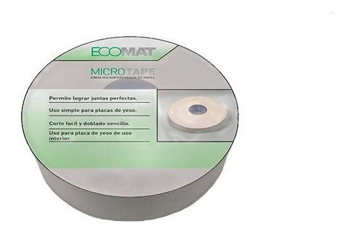 Cinta De Papel Microperforada Microtape 75mts Ecomat