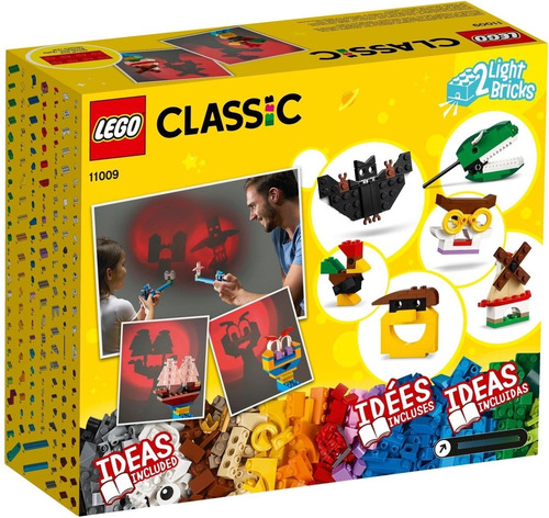 Imagem 4 de 9 de Blocos De Montar Lego Classic 11009 441 Peças Em Caixa
