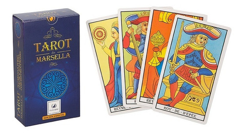 Cartas Mazo Tarot Marsella + Guía Básica