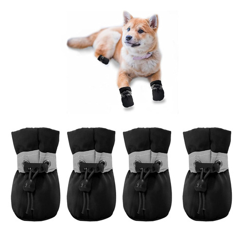 Botas Para Perros Pequeñas, Yaodhaod, Antideslizantes, Model