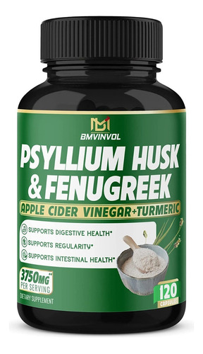 Psyllium 120 Cap Bmvinvol - Unidad - Unidad a $1535