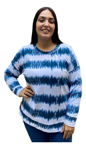 Buzo Sweater Mujer Amplio Algodón Importado Calidad Premium