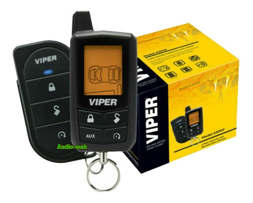 Alarma De Seguridad Viper 5305v Control De Encendido 2 Vias