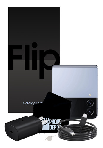 Samsung Galaxy Z Flip4 5g 256 Gb Azul 8 Gb Ram Con Caja Original (Reacondicionado)