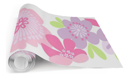 4 Cenefas Decorativas Flores Hermosas Y Coloridas Mod. 120