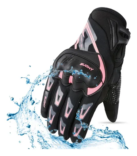 Guantes Suomy 100% Impermeables Reflectivos Con Protección Nudillos Y  Táctiles - Prottector Motowear