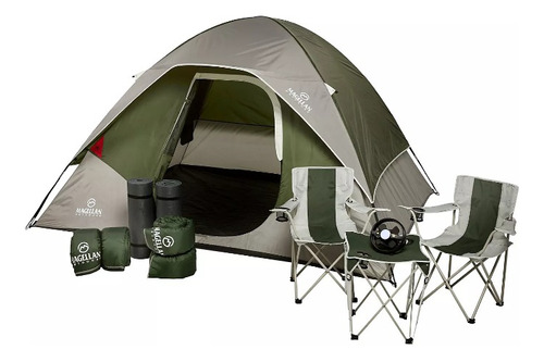 Magellan Kit De Campamento 5 Personas Sillas/tienda/bolsa +