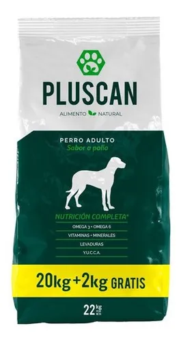 Racion Pluscan Perro 7kilos+1 Kilo Regalo