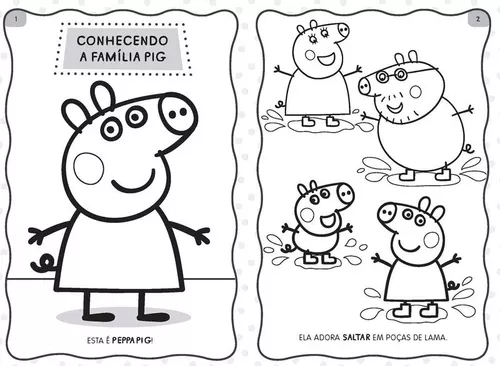 Peppa Pig - Livrinho para Colorir!