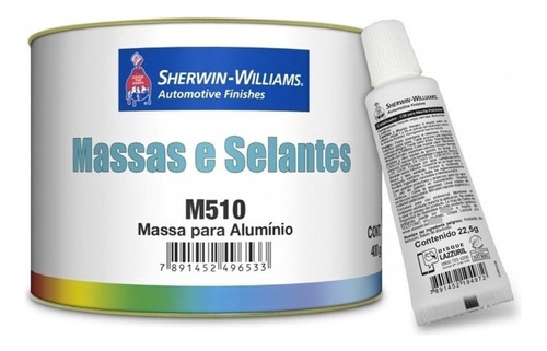 Masilla Metalica Para Llantas De Aluminio Sherwin 422 Grs.