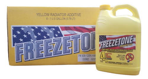 Liquido Refrigerante Freezetone X 4 Lts (amarillo)